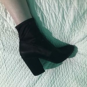 Satin Booties